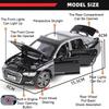Scale 1:32 A6L RS7 Car Model Toy Doors Opened Music Light Pull Back Supercar Alloy Body Vehicle Models Boys Birthday Presents