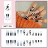 O5 European & American Long Press-On Nails - Hot Girl Wearable Nail Art Stickers