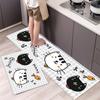 Long Kitchen Mats Home Floor Toilet Entrance Mat  Home Quick Drying Super Absorbent Floor Mat Kitchen Rugs Mats Non Slip Modern