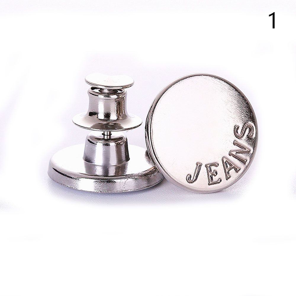 Apparel Sewing Removable Reduces Inch Pants Jean Button Pins Buttons Buttons For Jeans Fit Instant