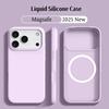 Official Original Liquid Silicone Magnetic Phone Case For iPhone 17 Air 16 15 14 Plus 13 12 Pro Max 17Pro For Magsafe Soft Cover
