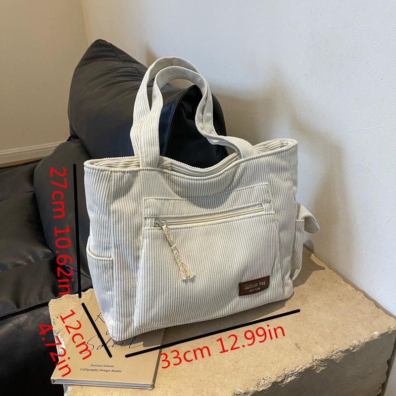 1 Stück Handtasche mit großer Kapazität, stilvolle Umhängetasche für Damen, vielseitig für den täglichen Gebrauch, Handtaschen, Arbeitseinkaufs-Tragetasche mit Seitentasche