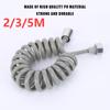 2/3/5M Flexible Shower Hose Spring Extension Hand Sprayer Pipe Connector Spring Tube Bathroom Toilet Bidet Accessories