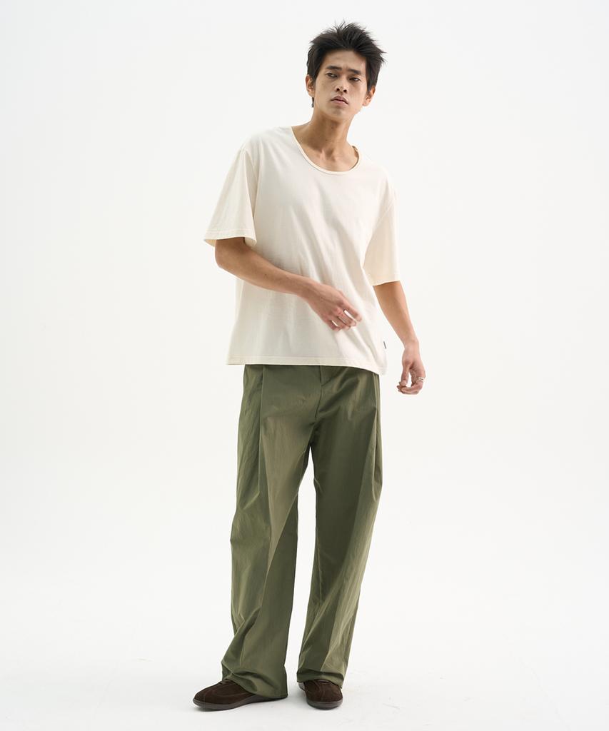 TRIP LE SENS Basic U-Neck Silket Cotton T-Shirt_10 Color (Ac Type)