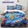 Haaland Bedding Quilt Set Quilt Cover Pillowcase Home Decoration Birthday Gift (1 * Duvet Cover + 2 * Pillowcase, Without Core)