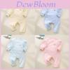 Nonequity Cotton Baby Romper With Tie Closure For Newborns And Infants