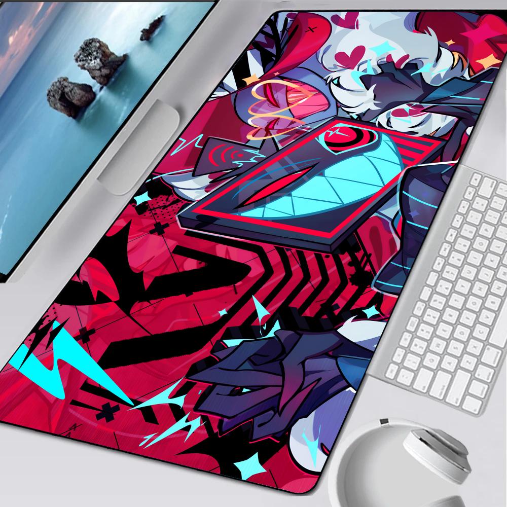 H-Hazbin Cartoon H-Hotel Mouse Pad Rubber Mat Laptop Xxl Mousepad Notebook Gamer Computer Table Gaming Accessories
