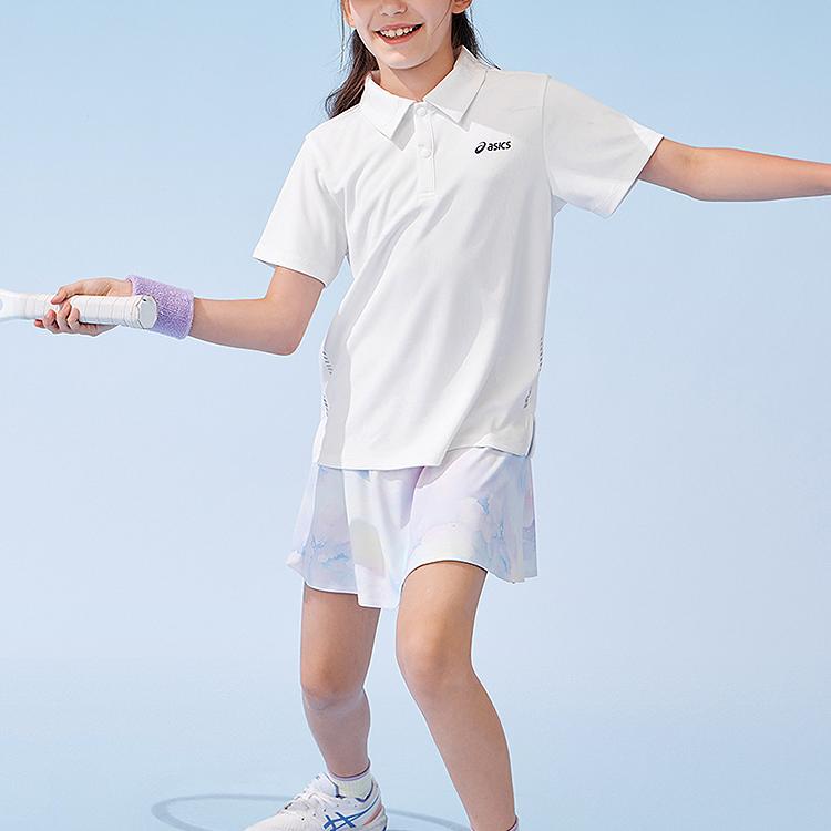 Asics Polo Shirt Sports Performance White Unisex 332251172405-0000