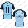 2026 Summer Blue Lock NAGI Man Shine City Jersey Japanese Anime Cosplay Football Uniform Men’s Tshirt Casual Kids/Adult Tops