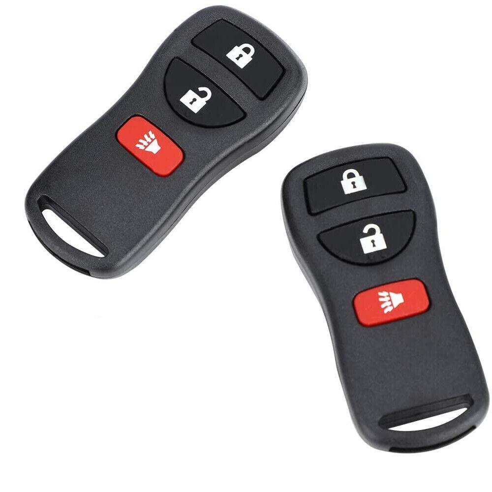 2 x Porte-clés télécommande Pour Nissan Frontier Titan Xterra Armada Pathfinder CWTWB1U733