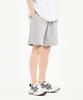 Imeojeonsi Ef4022 Semi-Bermuda Elastic Shorts Melange Grey