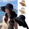 Neck Flap Women Wide Brim Sun Hat Korean Style Sun Protection Cap Summer Outdoor Wear