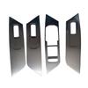 Window Control Panel Trim for Skoda Kodiaq 2016 2017 2018   Interior Metal Cover Car Styling Accessories 4 Pcs