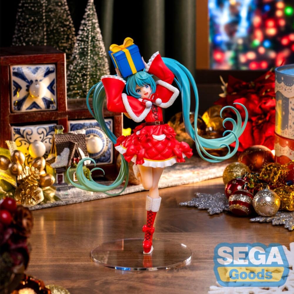 SEGA Hatsune Miku Christmas 2024 Ver. Fig. 19cm Hatsune Miku Luminasta
