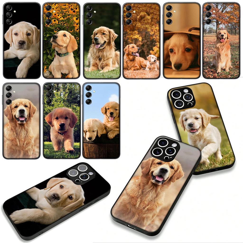 Phone Cover Golden Retriever Dog Pet Casing for Xiaomi Redmi Note 14 12 13 ProPlus A4 A3 Pro Plus 12C 13C 14C 5G + Case