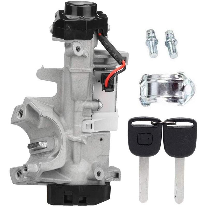 Ignition Switch Cylinder Lock With 2Keys Replacemet For Honda Accord 2003 2004 2005 2006 2007 Car Interior Switches Relays Parts