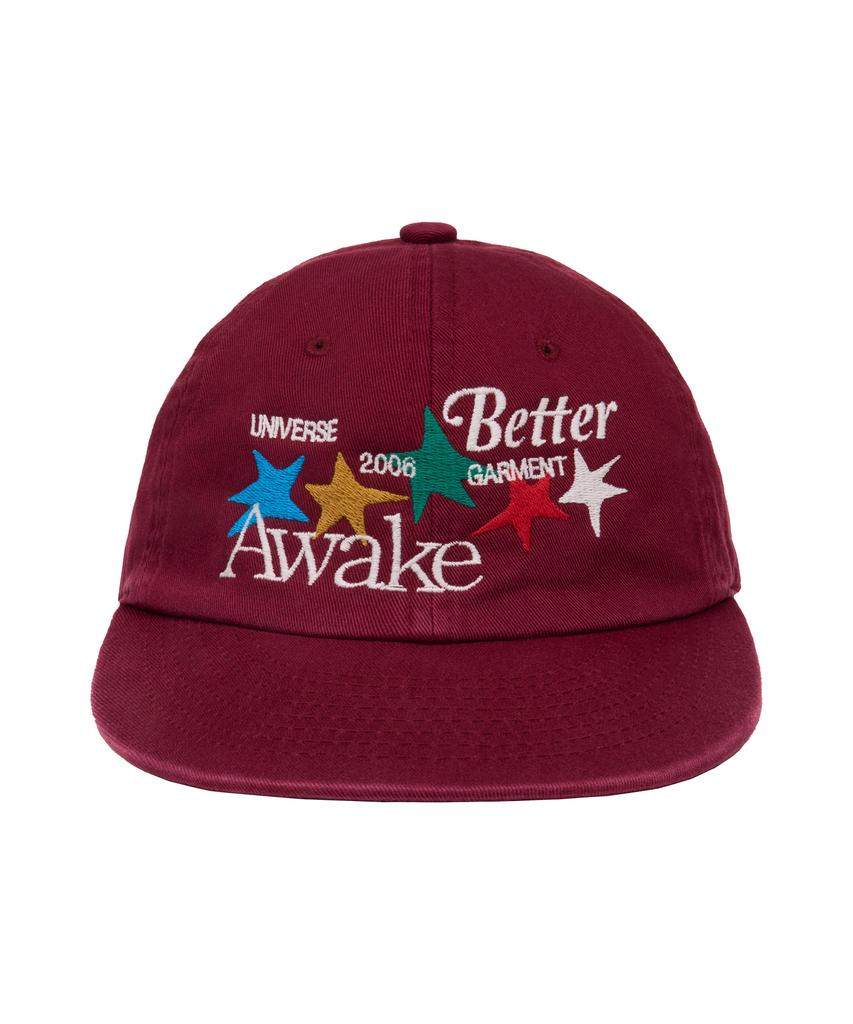 Yunibeoseugameonteu Multi Star Washed Cap_Burgundy