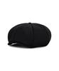 Bajal Logo Easy Fit Newsboy Cap Black
