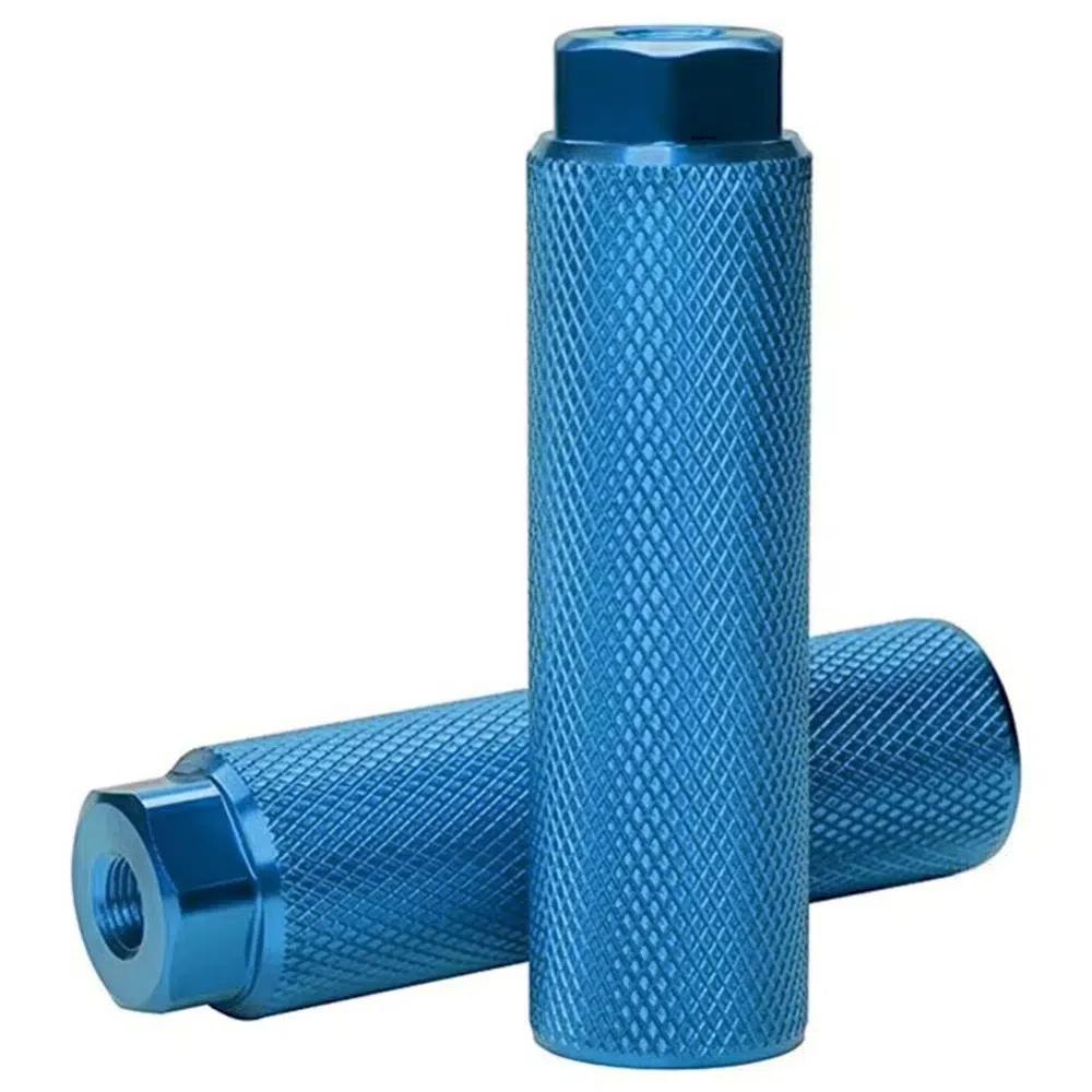 2Pc Durable Anti-Slip Bike Pegs Aluminum Alloy Lightweight Bicycle Foot Pegs Cycling Parts Bike Foot Rest Fit 3/8 Inch Bike Pegs