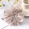 Big Spring Hair Claw Clips Women Metal Chiffon Flowers Ponytail Holder Hairpin Barrettes Fashion Girls Hair Accessories Hairgrip