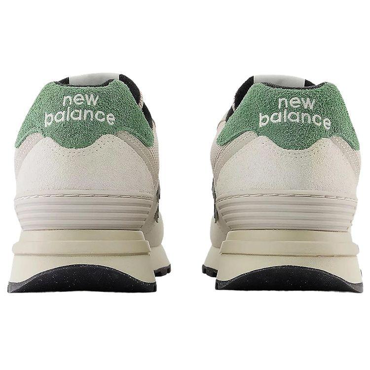 New Balance 574 Legacy White Black Green Unisex Sneakers U574LGFW