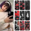 Custodia per telefono Akatsuki Anime N-Naruto per Iphone 13 Mini 12 11 Pro Max X XS XR Cover per Iphone 7 8 Plus SE2 Cover in silicone