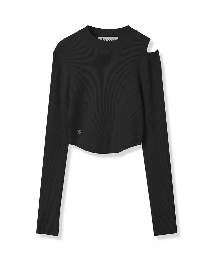 AVANDRESS Tati Hole Round Knit Melange
