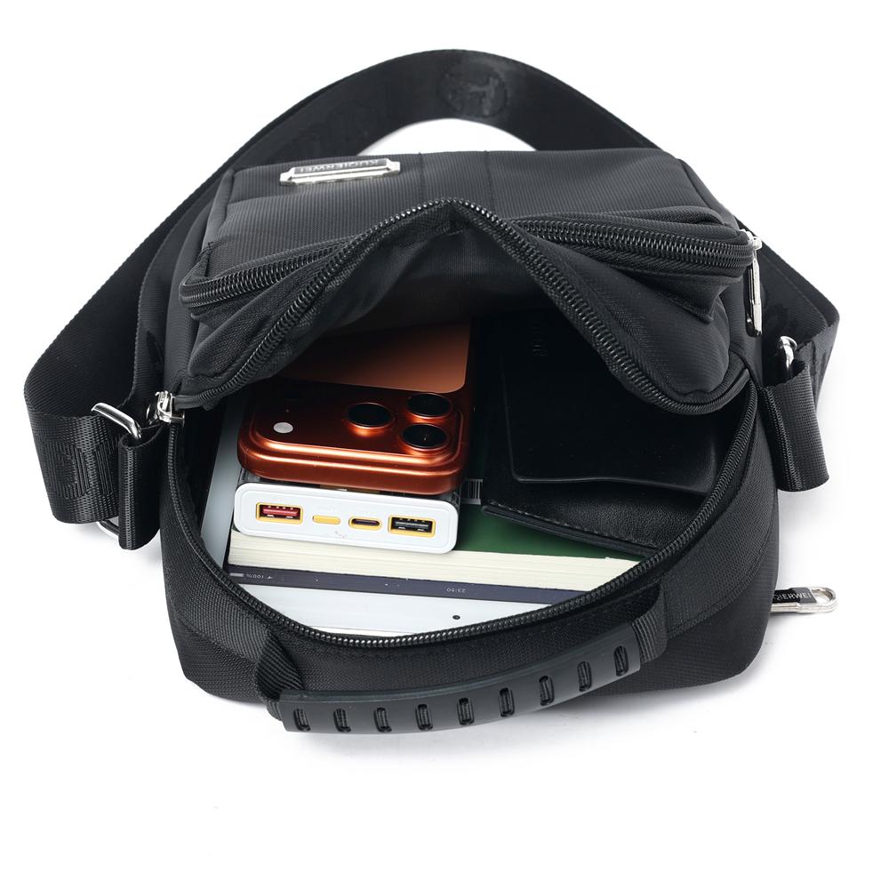 Herren Oxford Umhängetasche Wasserdichte Business Schultertasche Mehrere Taschen Reise Geldbörse