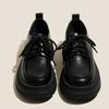 Shoes Autumn Clogs Platform British Style Oxfords Women's Casual Female Sneakers Flats Modis Round Toe Fall Retro Creepers Prepp
