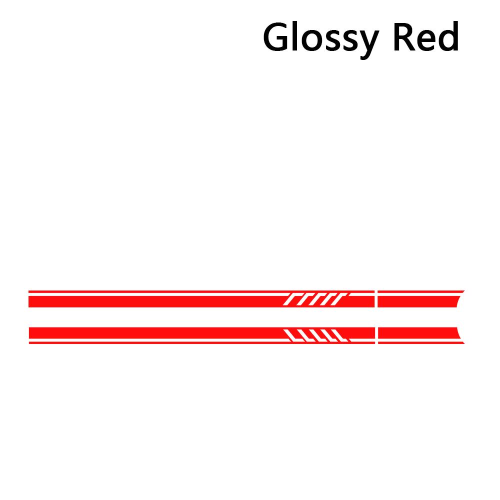 Car Side Door Stripe Sport Racing C63 Style Decal Long Sticker for Mercedes Benz GLC Class X253 Coupe C253 AMG Accessories