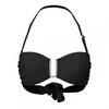 Biba Damen Gold Detail Bindebügel Bikini Oberteil