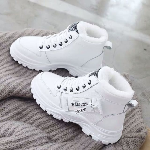 Winter Dames Schoenen Lace Up Dames Sneakers Sneeuw Enkellaarzen Waterdicht Warm Platform Botas Damesschoenen