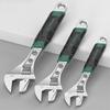 Long Handle Universal Spanner Anti-Slip Clamp Wrench Useful Adjustable Wrench  Car Repair