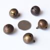 Ethnischer Stil Bronze Ein-Wort Offene Kupferglocke DIY Handgefertigt Retro Vielseitige Glocke Schmuckzubehör