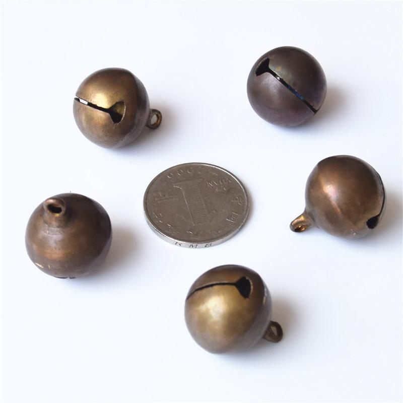 Ethnischer Stil Bronze Ein-Wort Offene Kupferglocke DIY Handgefertigt Retro Vielseitige Glocke Schmuckzubehör