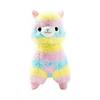 Morbida Llama Arcobaleno Alpaca Bambola 8" Giocattolo Morbido Peluche Giorno Matrimonio Anniversario
