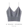 Damen Kaschmir Strick V-Ausschnitt Weste - Eleganter Ärmelloser Pullover für Herbst/Winter