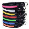 Wiederaufladbares LED-Nylonhalsband für mittelgroße bis große Hunde - Nachtsicherheit