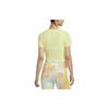 Nike Dri-FIT One Luxe Unifarbenes Rundhals-Kurzarm-T-Shirt Damen Oberteile Hellgrün DD4922-331