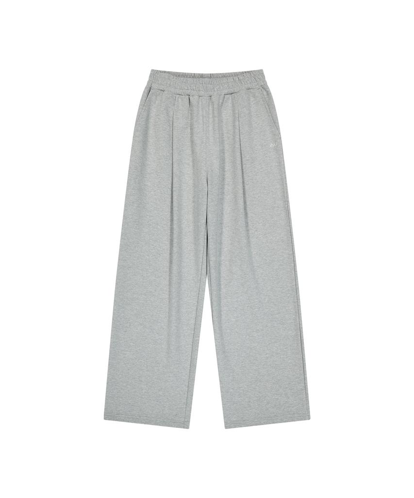 Leijibi [Summer] One-Pleat Wide Fit Fresh Sweatpants M (2 Colors)