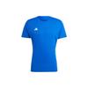 Adizero Essentials Apaļš kakla izgriezums Ar logotipu apdruka Džempera stila T-krekls Ar īsām piedurknēm Vīriešu Augšdaļa Zils IT1469