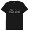 Un Deux Trois Cat Funny Joke Humour Cat Lover Gift T Shirt