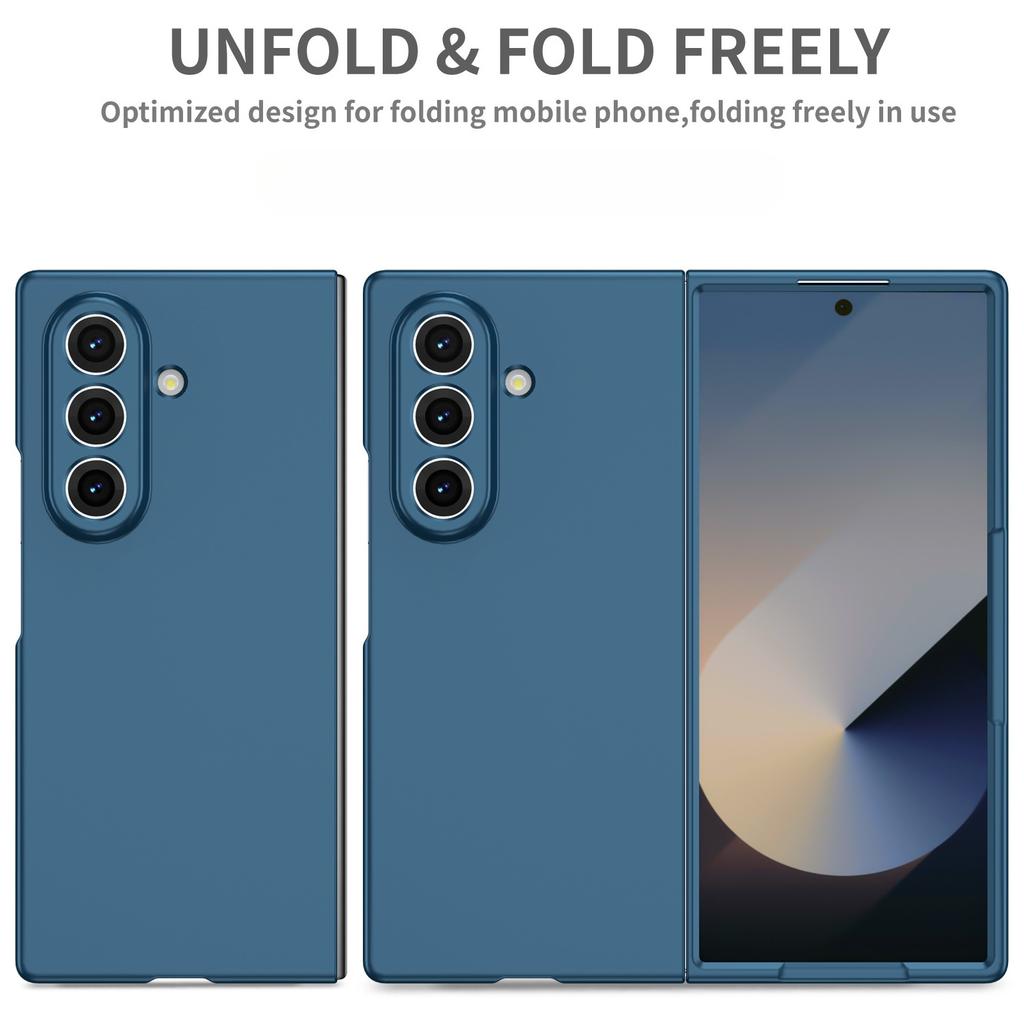 Hard PC Non-Fingerprint Luxury Protective Cover Case for Samsung Galaxy Z Fold7 5G Fold 7 Fold5 Fold6 Fold 6 5 4 3 2 Fold4