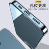 Applicable To Apple 11E Mobile Phone Case, Straight Edge Transparent Silicone Soft Case 11promax Protective Case, Light Luxury Soft Case Lens +