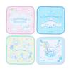 Sanrio Petit Towel Set of 4 Cinnamoroll for Children Antibacterial Treatment with Name Space 249955