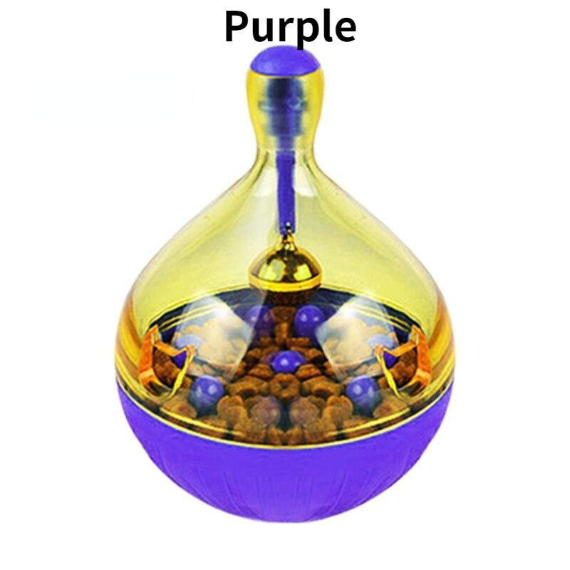 Cat Dog Automatic Food Leaker Ball Interactive Fun Bowl Pet Toys Tumbler Kitten Shaking Leakage Ball Pet Cat Dog Accessories ZPG