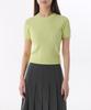 MUSINSA STANDARD WOMAN Women'S Cable Crew Neck Short Sleeve Knit [Melon]