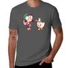 I Draw Sarah and Duck 4 Childrens Cartoon TShirt Large Size Casual Short Sleeve Top