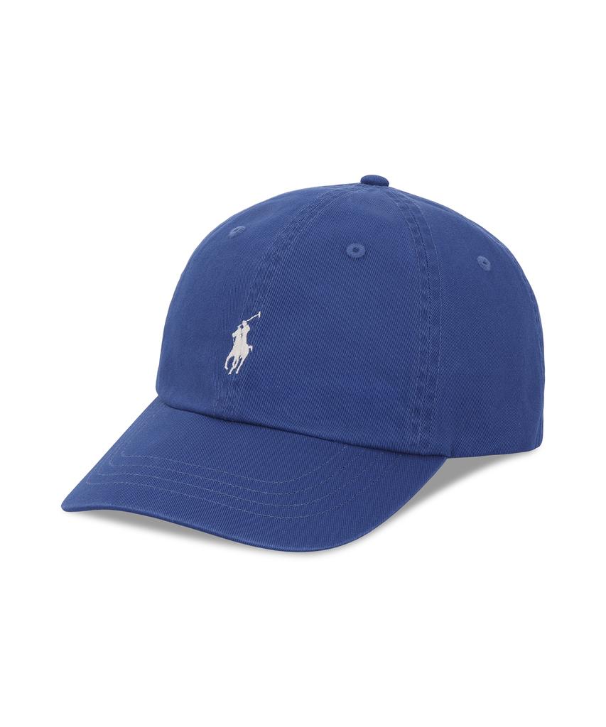 POLO RALPH LAUREN Bomulls Chino Basebollkeps - Blå