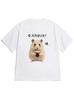 Frühling Sommer Trendige Outfits Koreanisches Drama T-Shirt Q Hast du es auch gefühlt Niedlicher Hamster Grafik Weiches Lässiges Kurzarm Top Y2K